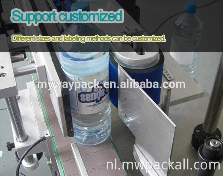 Automatische etiketteringsmachine Ronde fles Automatische vierkante ronde flessen Bierfles etiketteringsmachine voor automatisch label